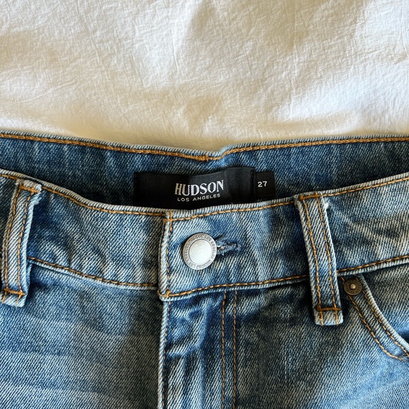 Hudson jean shorts with zippers - Picture 3 of 8